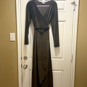 Baltic Born Serena Velvet wrap dress XL